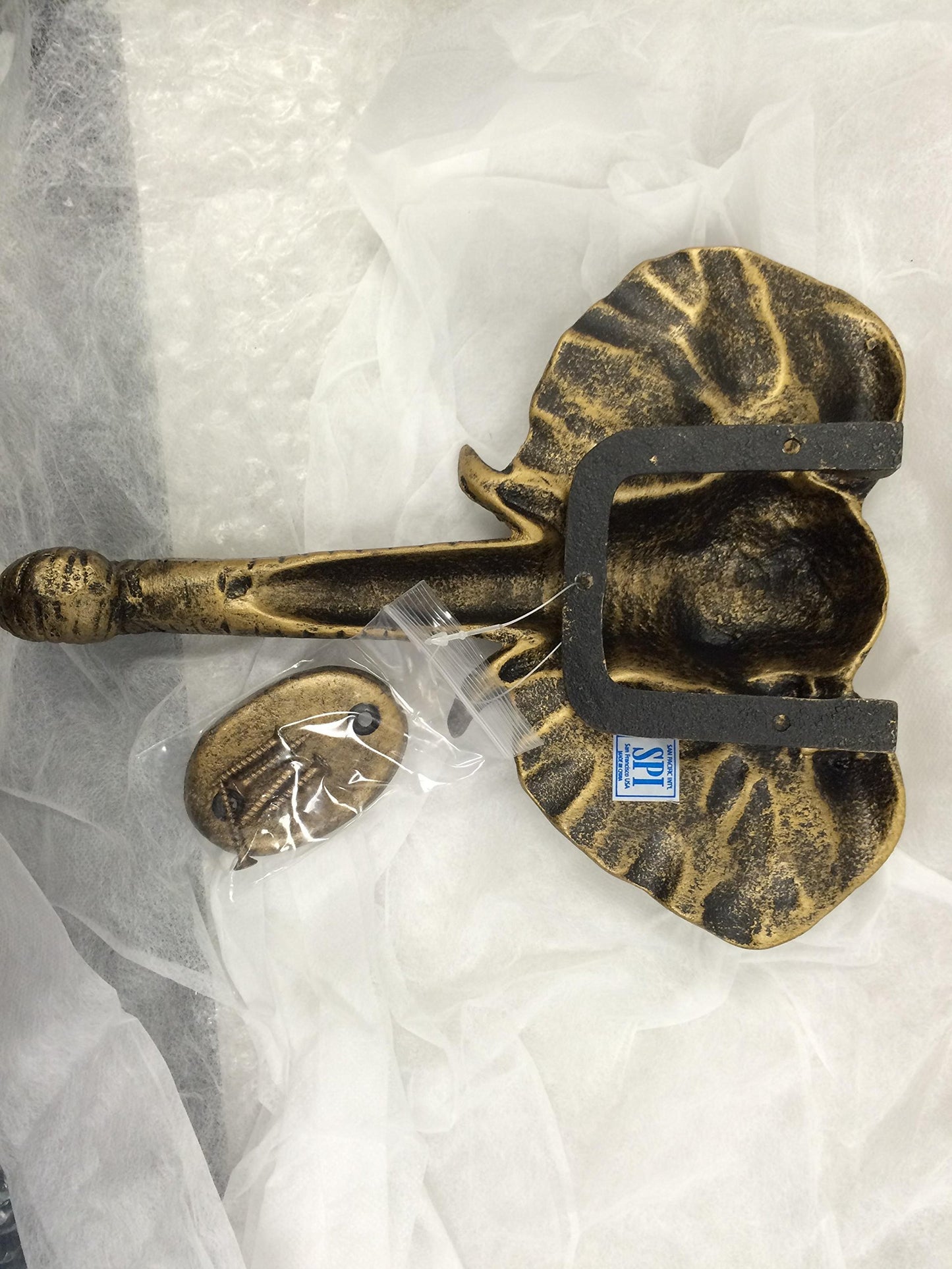 SPI Home Aluminum Elephant Doorknocker