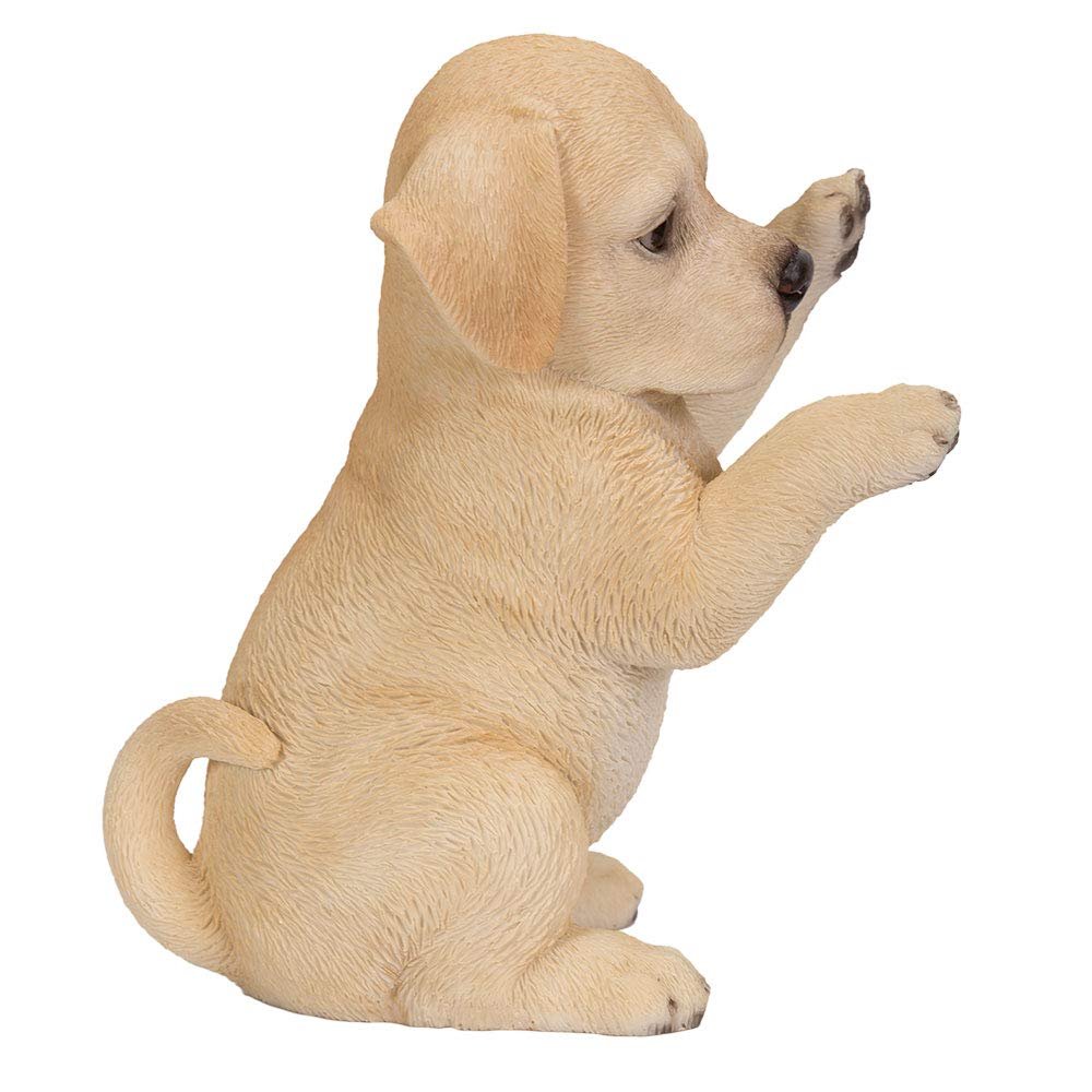 Pacific Trading Yellow Labrador Puppy Figurine 6 Inch