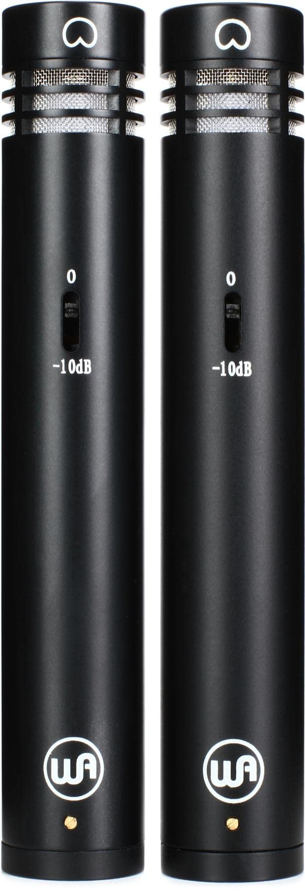 Warm Audio WA-84 Stereo Pair - Black, XLR Microphone, Condenser