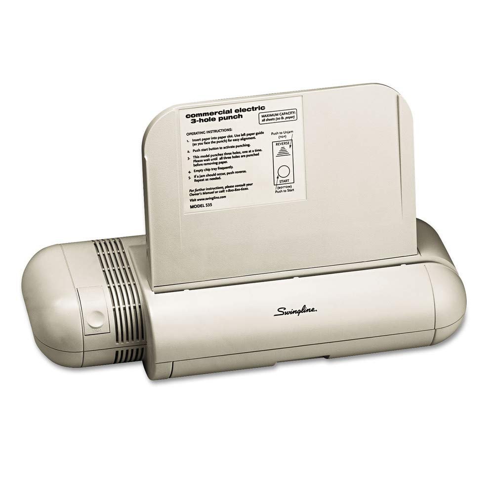 SWINGLINE+COMMERCIAL+3-HOLE+ELECTRIC+PUNCH