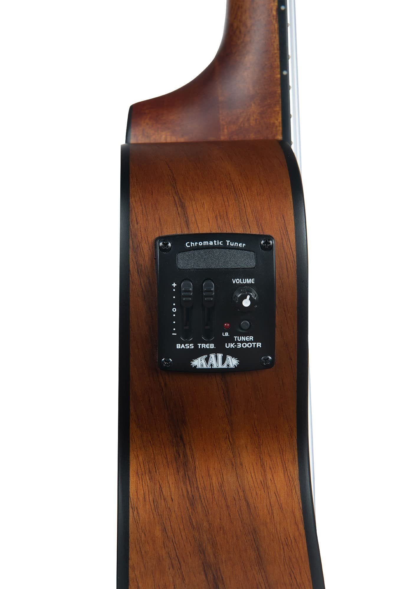 Brand Music Co. Satin Koa Collection, 4-String Ukulele, Natural, Concert (KA-KOA-CE)