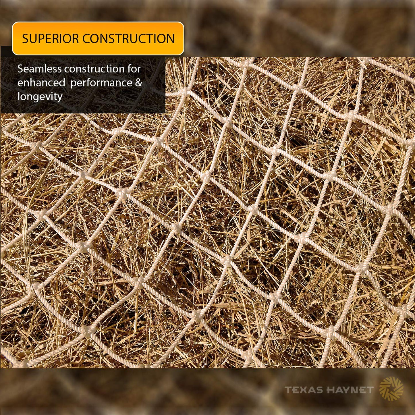 Texas Haynet Round Bale Hay Net