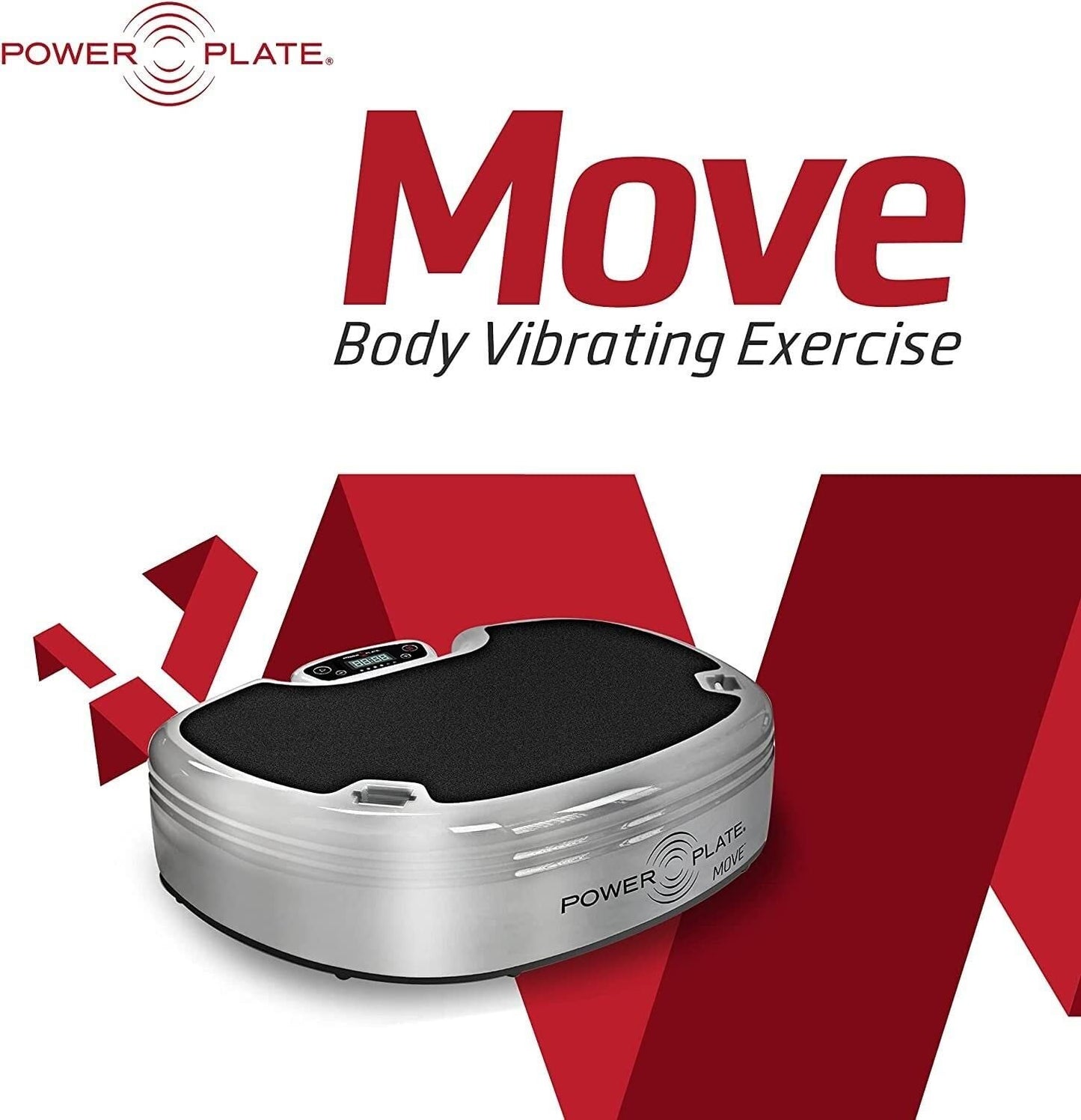 Power Plate Move Vibration Platform, Vibrating Plate to Increase Core Strength, Improve Balance and Stability