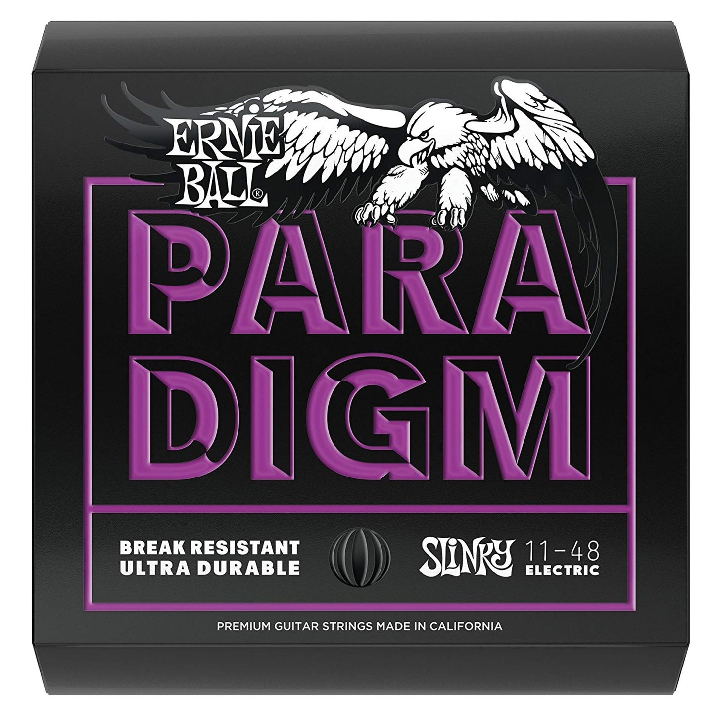 Ernie Ball Paradigm Power Slinky Electric Guitar Strings 11-48 (3 Pack Bundle)