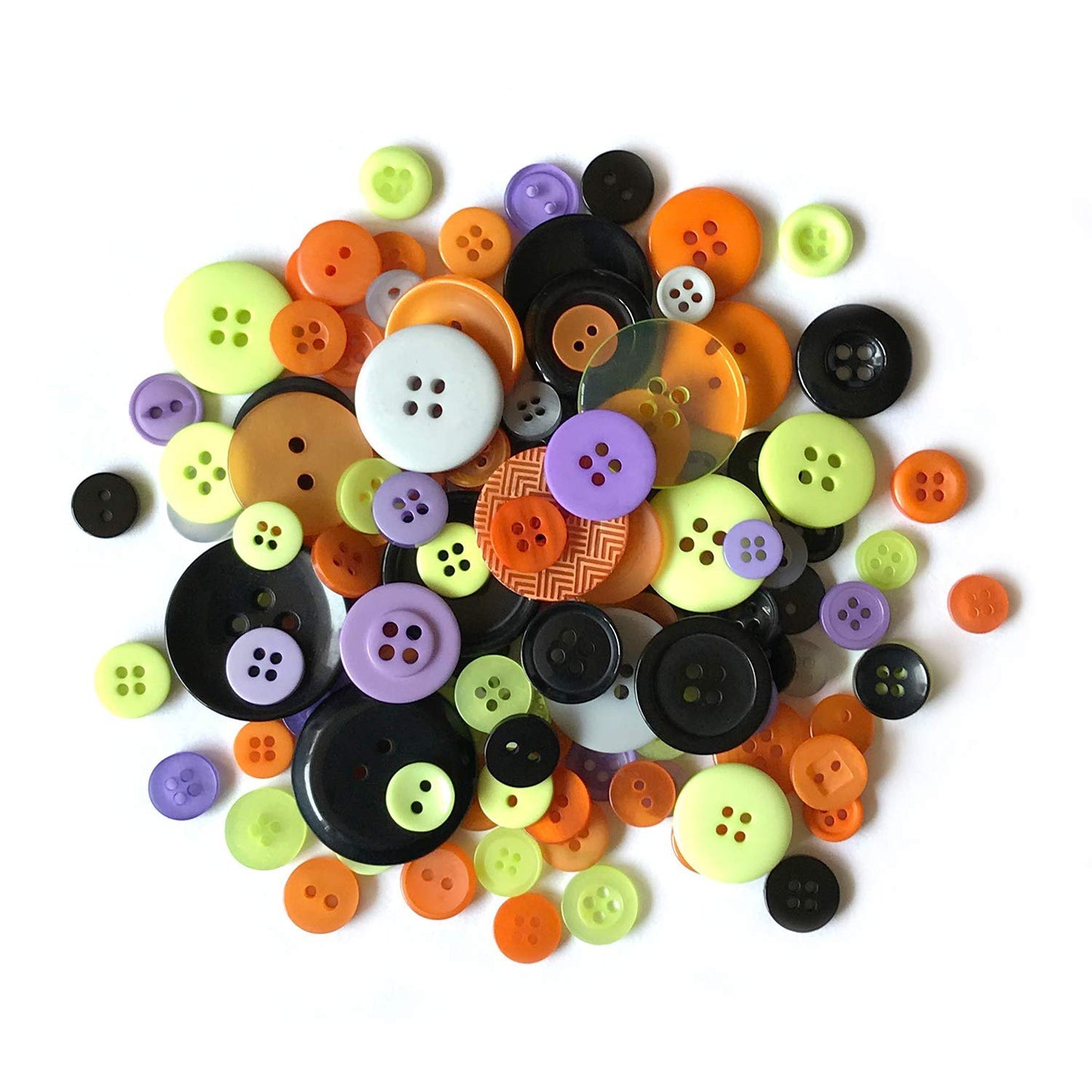 Buttons Galore Halloween Cookie Jar Buttons, Multicolor