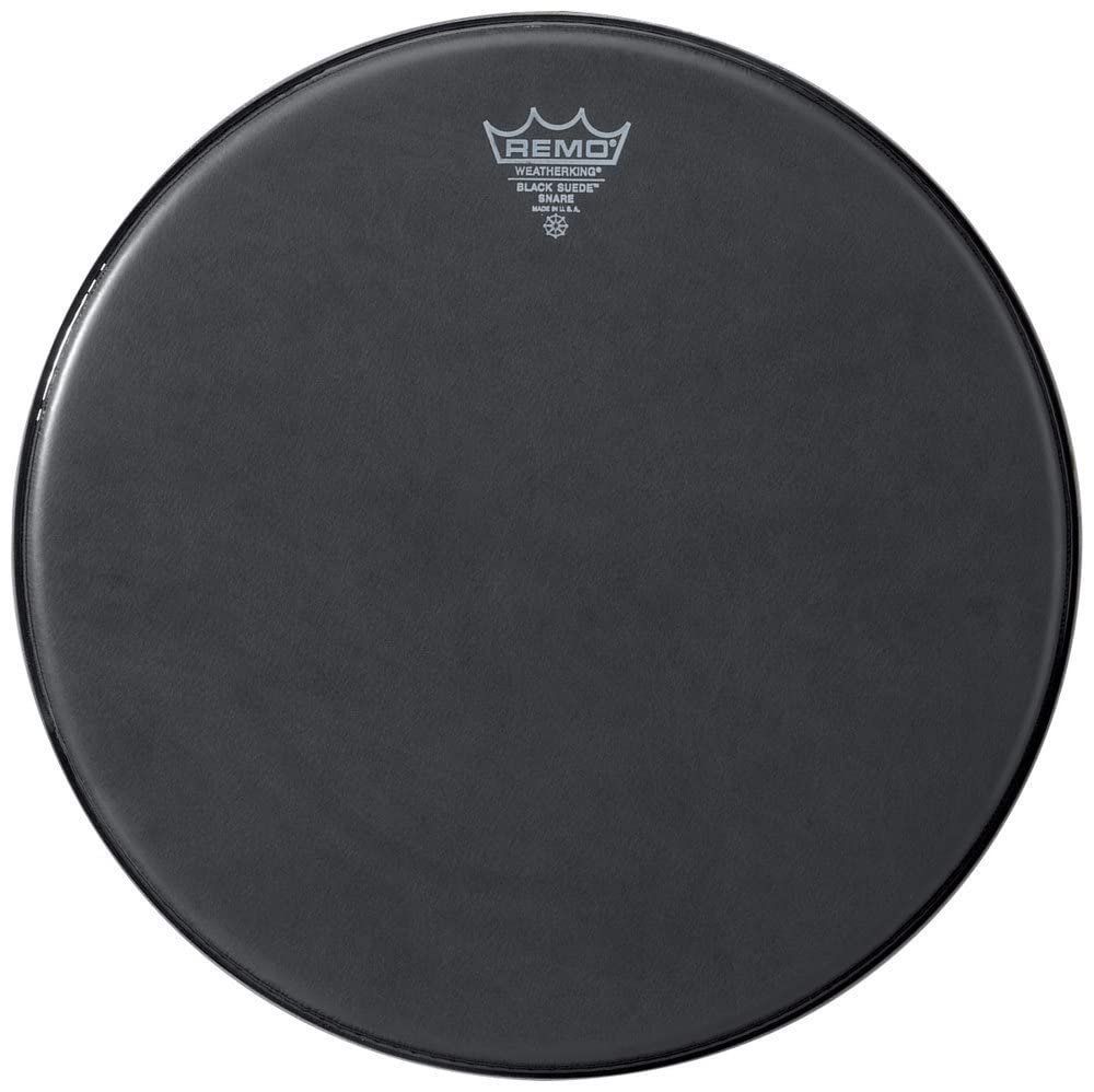 Remo Ambassador Black Suede™ Snare Side Drumhead, 14"