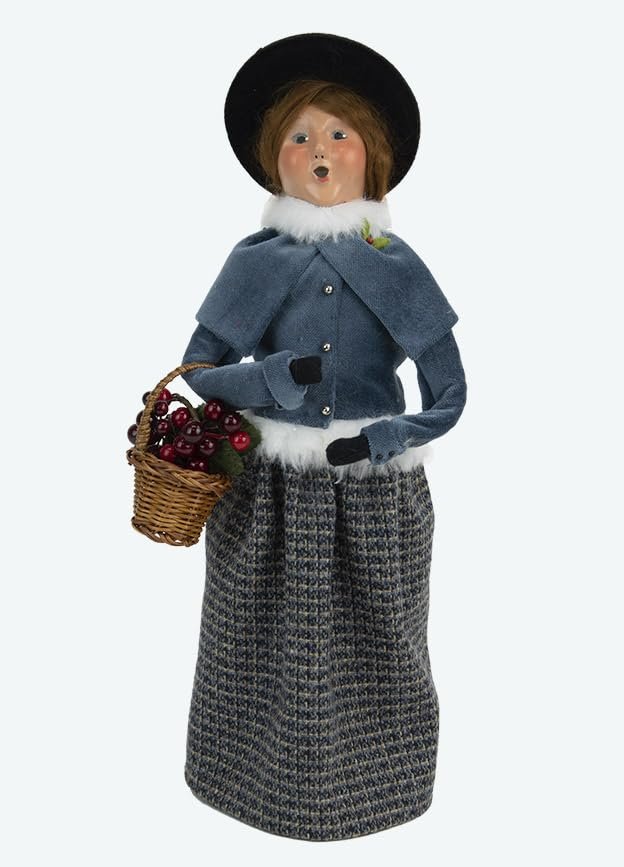 Byers' Choice Davis Family Woman Caroler 1243W from The Caroling Families Collection (New 2024)
