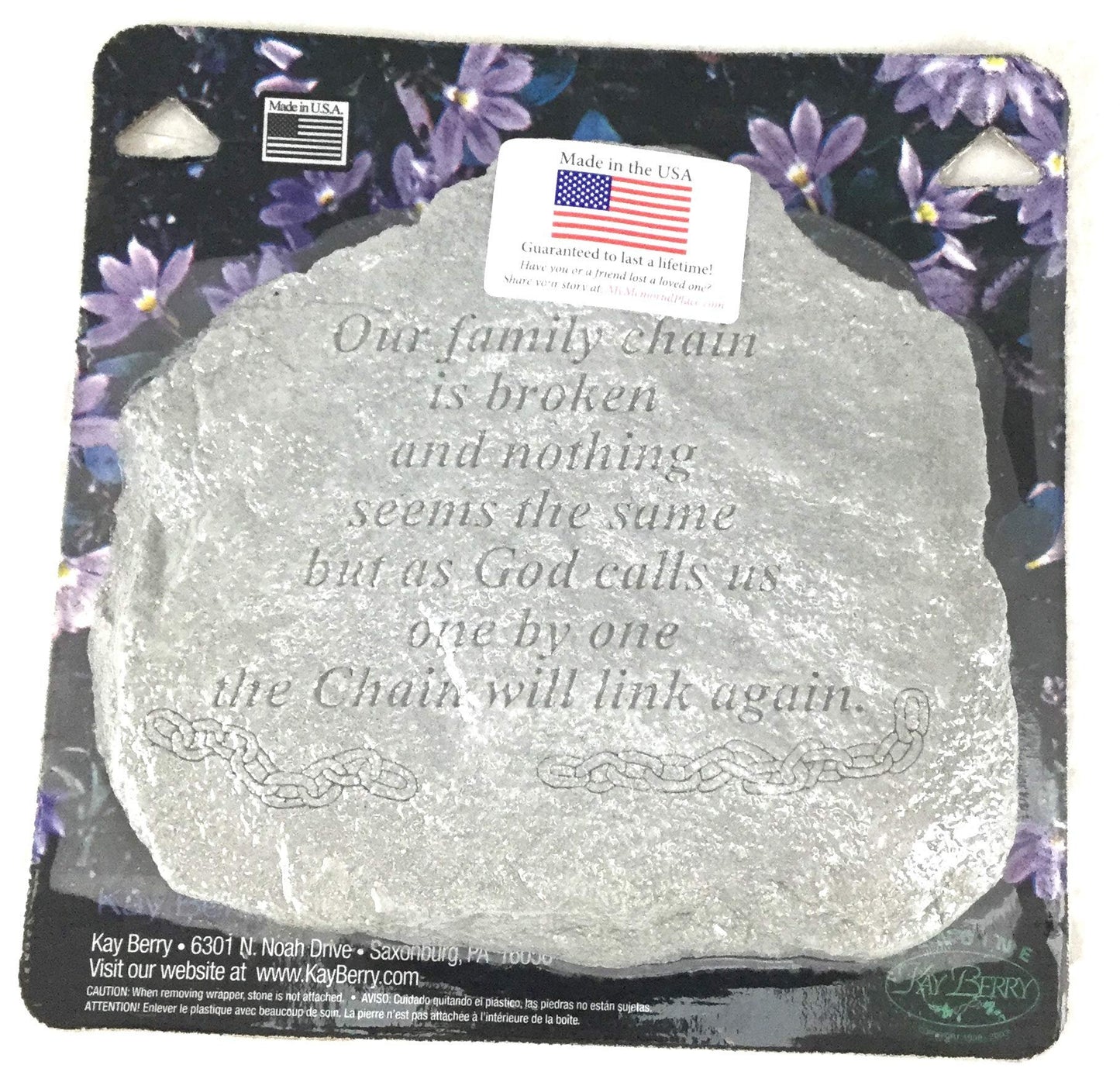 Kay Berry- Inc. 90120 If Tears Could Build A Stairway - Memorial With Shamrocks