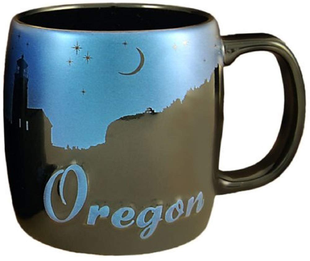 Americaware Oregon 22 oz Night Sky Silhouette BIG Mug