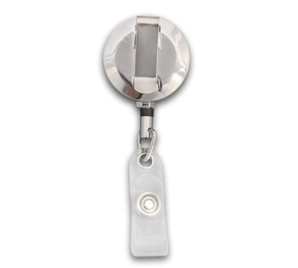 Woman's University of Texas Longhorns Crystal Bling Retractable ID Badge Holder with Belt Clip