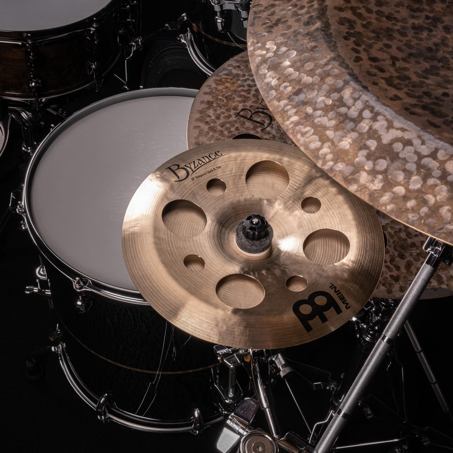 Meinl Cymbals Byzance II Matt Garstka 10" Artist Concept Model Temporal 2 Stack Effect, 2-Year Warranty (AC-TE2)