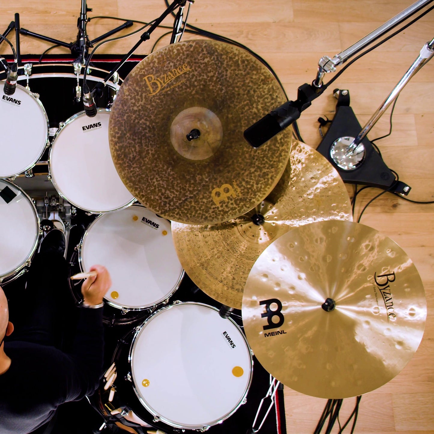 Byzance Extra Thin Hammered Crash