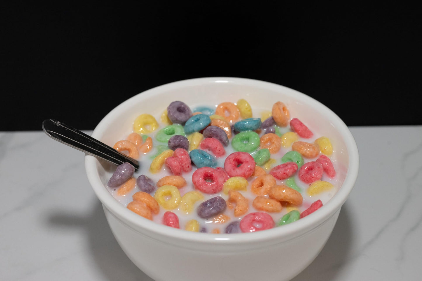 Just Dough It Fake Bowl of Fruit Loops