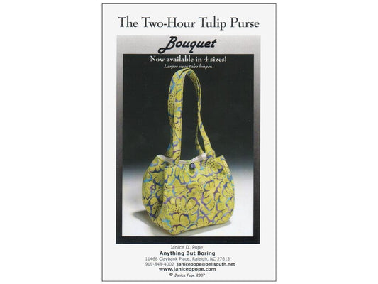Anything But Boring The Two Hour Tulip Purse Pattern