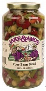 Jake & Amos Four Bean Salad 32oz jar