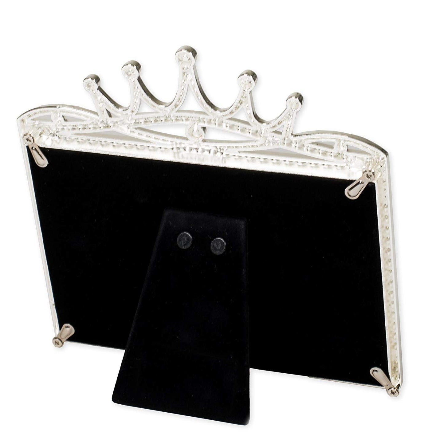 Roman Giftware Inc., Caroline Collection, New Baby, 6" H Princess Crown Frame,Religious, Inspirational, Durable (6x1x5)