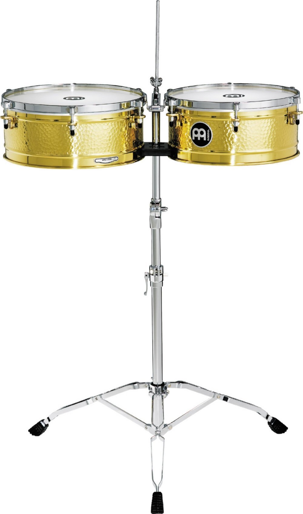 Meinl Percussion Artist Series Luis Conte Signature Solid Brass Timbales