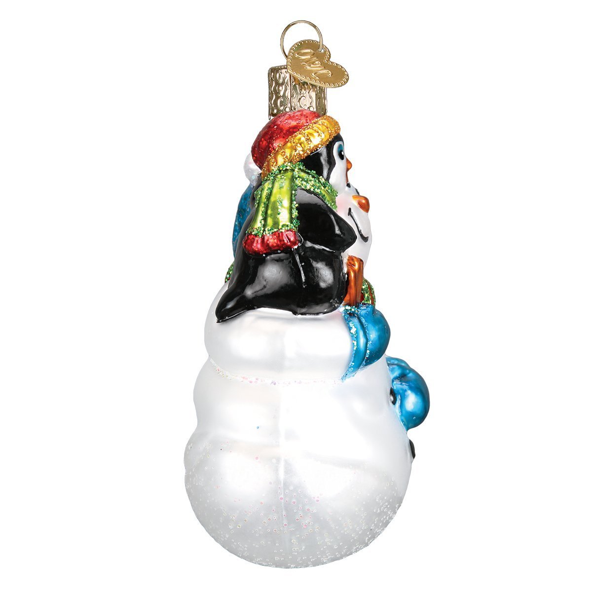 Old World Christmas Glass Blown Penguin Ornaments