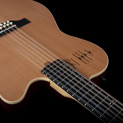 Godin A12 Two-Chambered Electro-Acoustic Guitar (Natural)