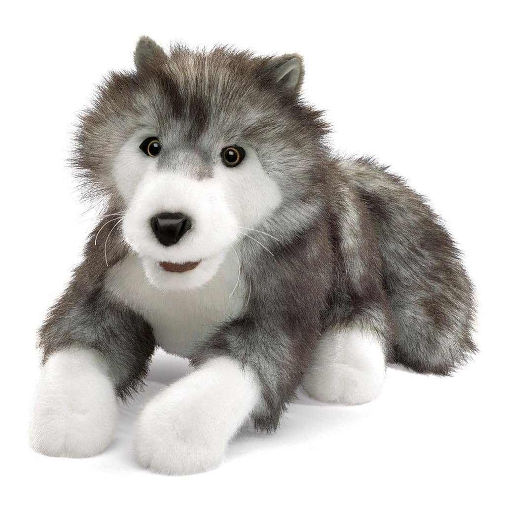 Folkmanis Timber Wolf Hand Puppet