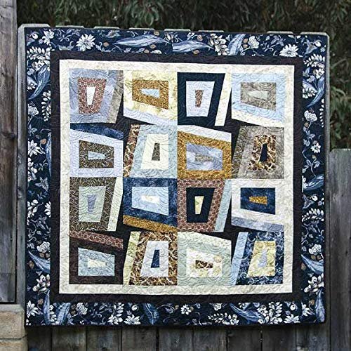 Peeking Points Quilt Pattern by Cozy Quilt Designs