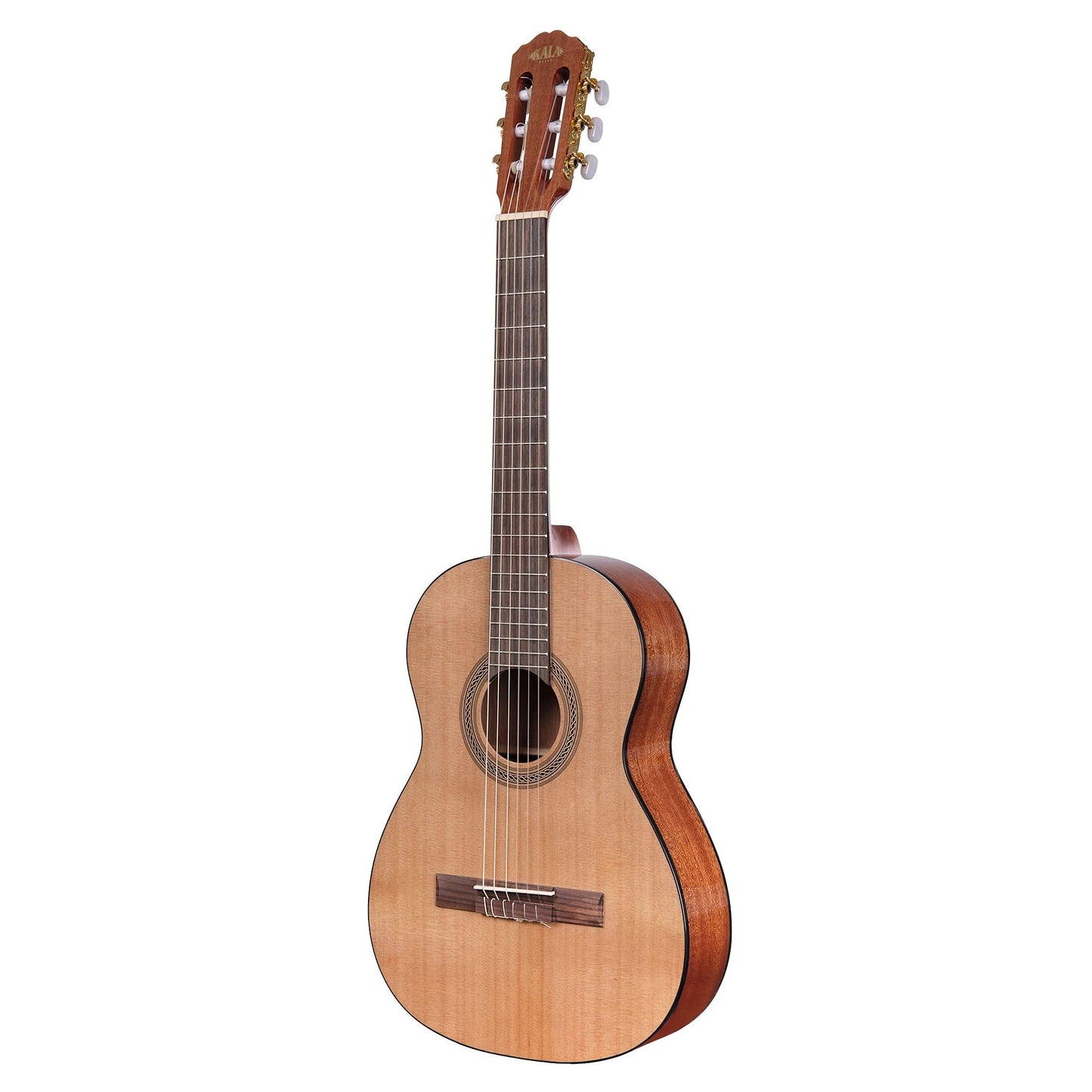 Kala Cedar Top Mahogany Nylon String 3/4 Size Classical Guitar (KA-GTR-NY23) Natural
