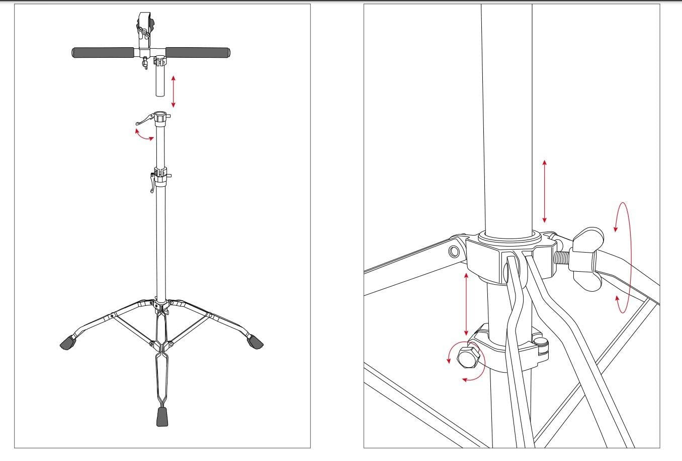 Professional Bongo Stand