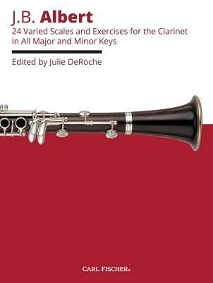 Carl Fischer Albert- 24 Varied Scales and Exercises for Clarinet in All Major and Minor Keys