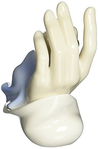 Roman Giftware Inc., Children's Gifts, New Baby, 4.5" H Valencia BOY Palm of,Religious, Inspirational, Durable (2x3x4)