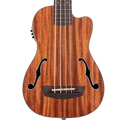 Kala Brand Music Co., 4-String Ukulele, Natural, UBASS JYMN-FS
