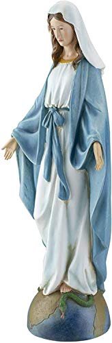 Roman Joseph's Studio, 14" H Our Lady of Grace Figure, Religious Gifts, Home Decor