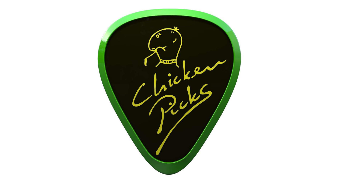 2 x ChickenPicks Bermuda IIIP 2.1 mm guitar picks