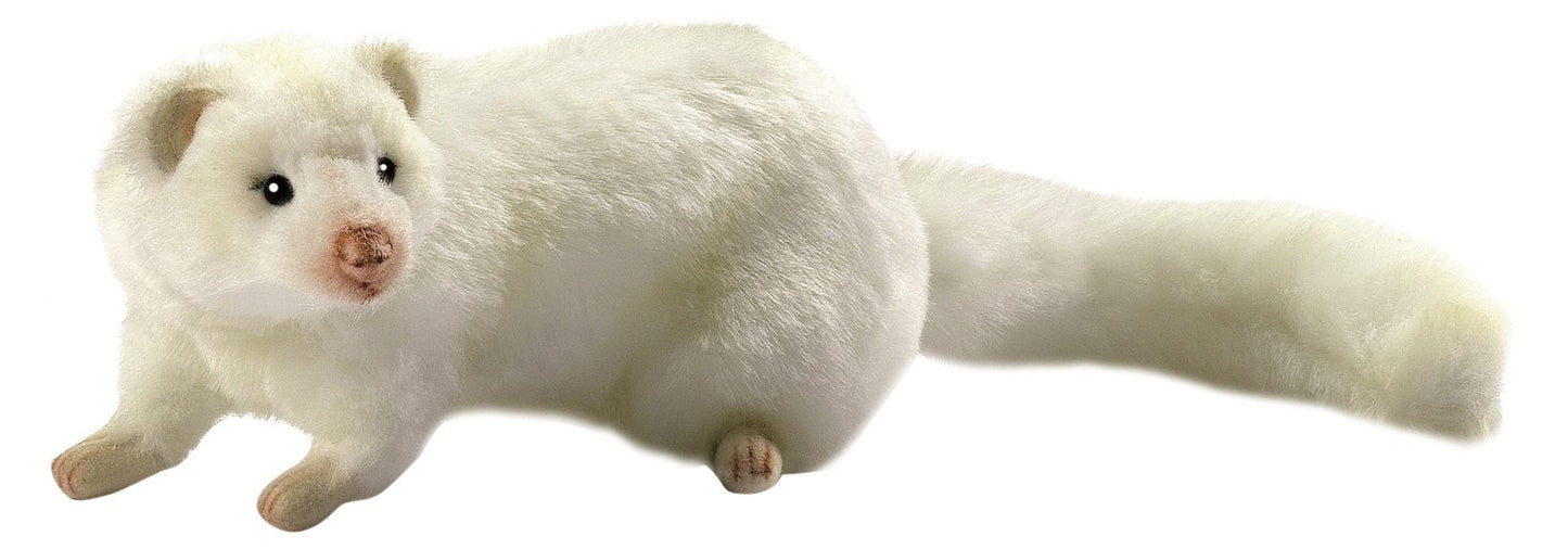 Hansa White Ferret 12" Hansa Plush