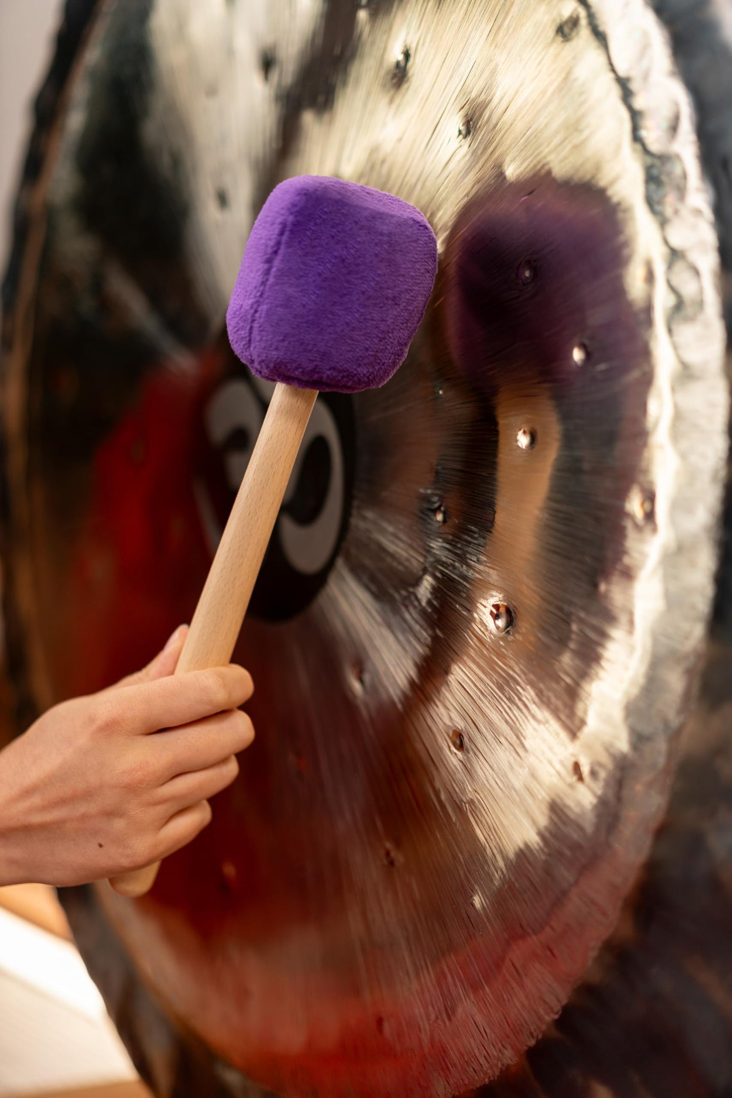 Meinl Sonic Energy Gong Mallet with Fleece Head and Beech Wood Handle-Made in Germany