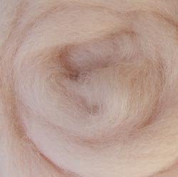 Wistyria Editions Wool Roving 12 inch .22 Ounce Flesh R-W830R (4-Pack)