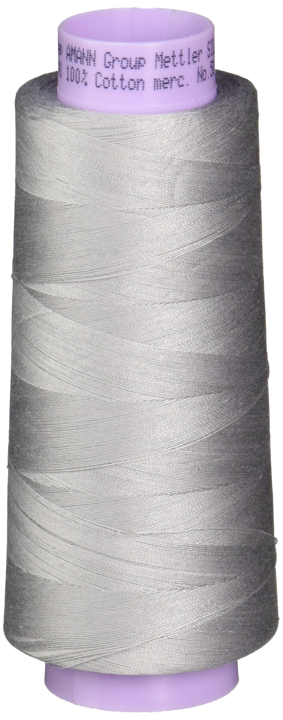 Mettler Silk-Finish Cotton Thread, 2000 yd/1829m, Ash