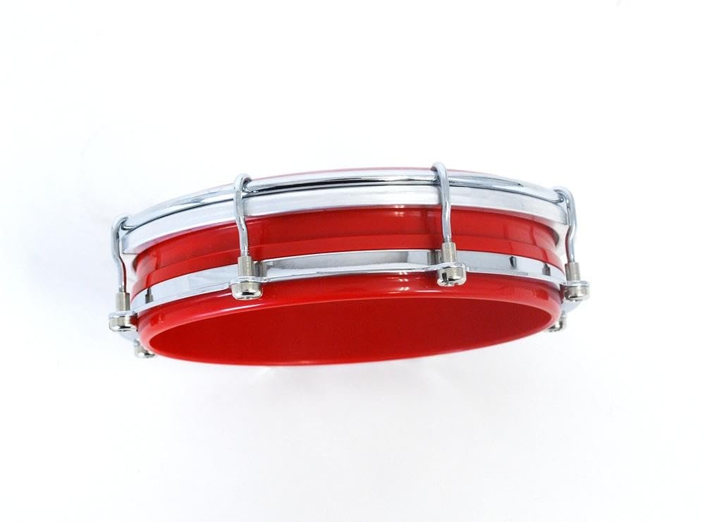 Meinl Percussion Tamborim with Floatune Tuning System-Not Made in China-Black ABS Plastic Body & Synthetic Head