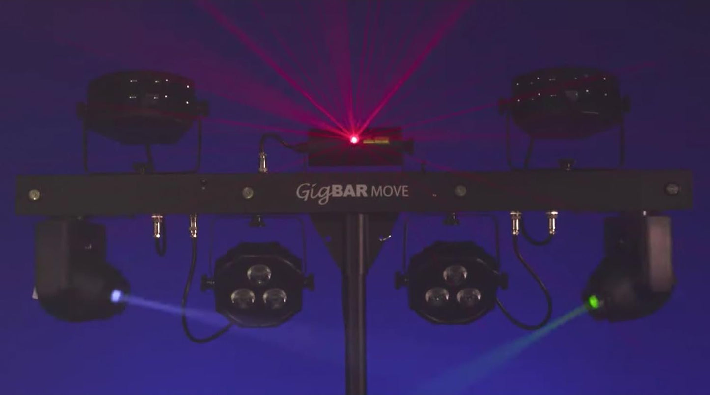 Chauvet DJ Gig Bar Move ILS Lighting System (Black)