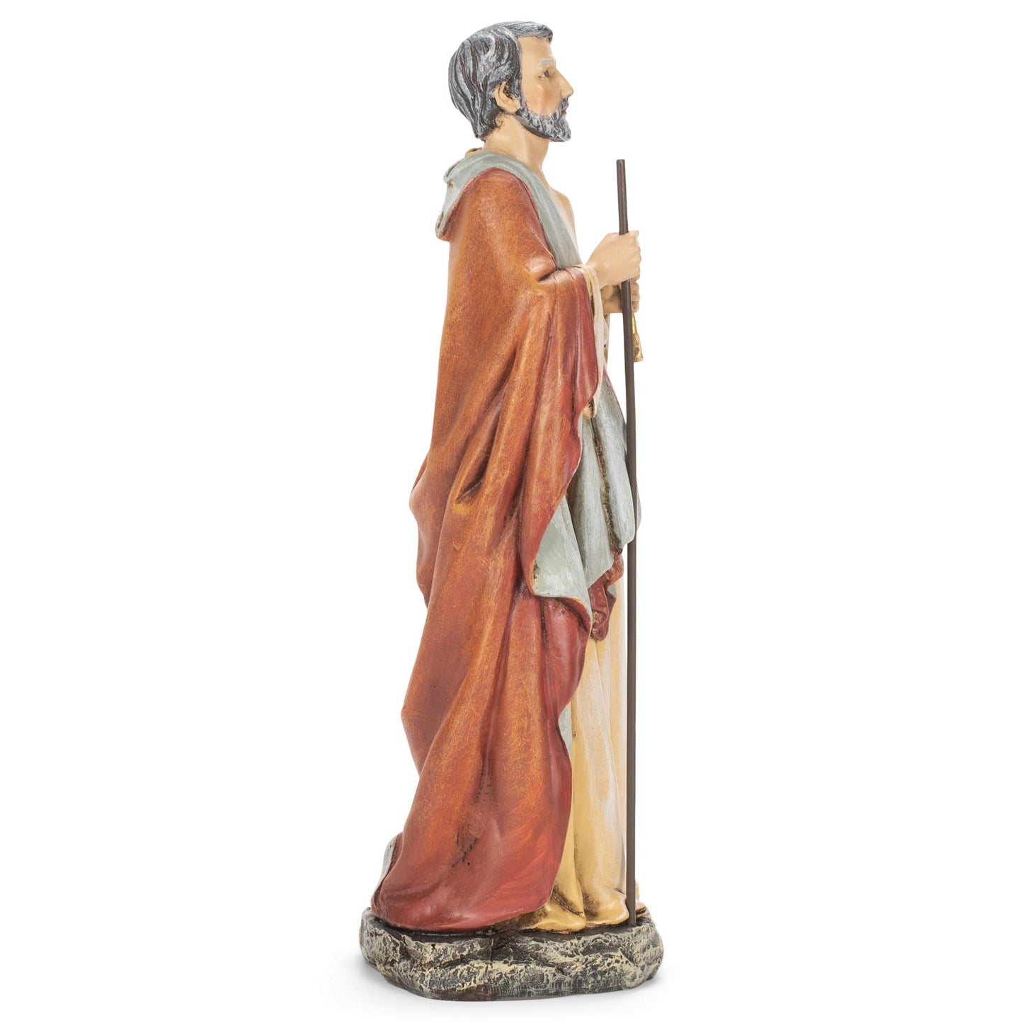 Roman Joseph's Studio Inc., St. Peter Figure, Renaissance Collection, 10.5" H, Resin and Stone, Religious Gift, Decoration, Collection, Durable, Long Lasting