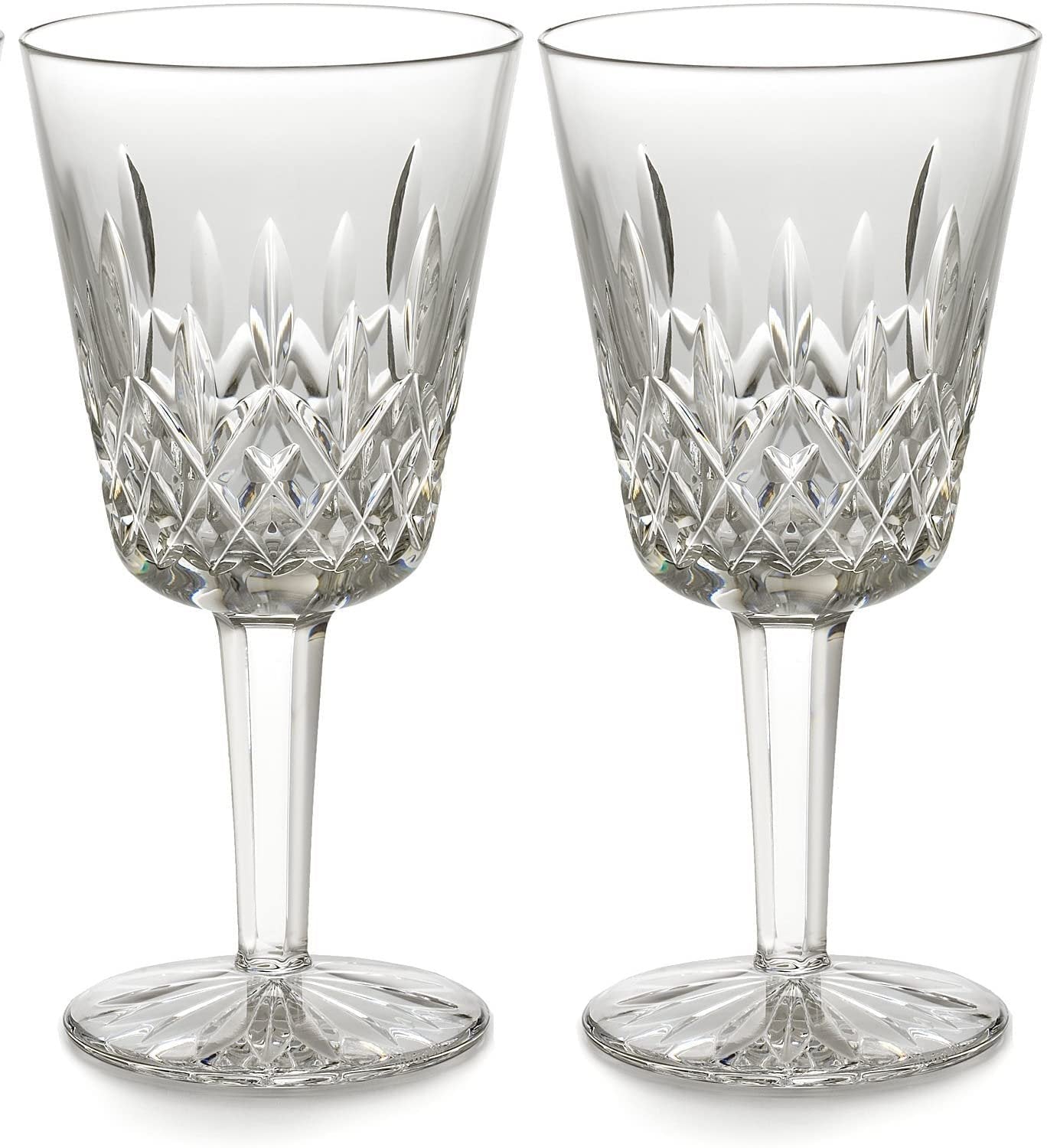 Waterford Lismore Goblet Pair