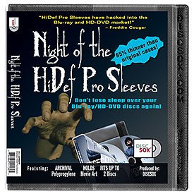 DiscSox HiDef Pro Sleeves - 25 Pack - 25PHDPP