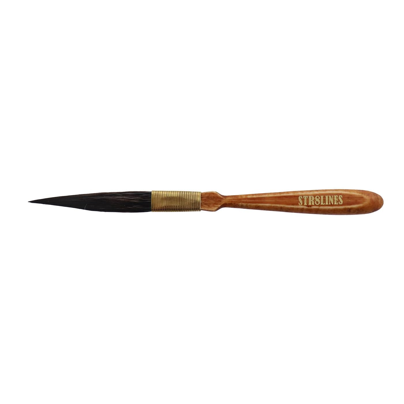 Andrew Mack STR8LINES Synthetic Squirrel Pinstriping Brush Size 0