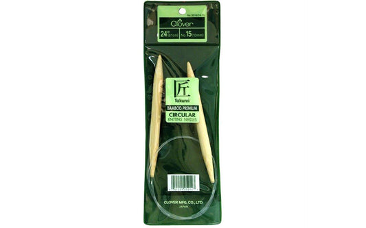 Clover - Bamboo Circular Knitting Needles 24\