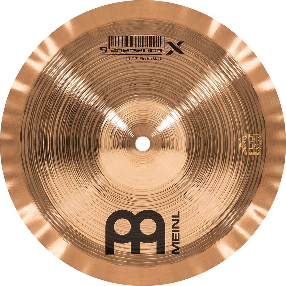 Meinl Cymbals GX-10/12ES Generation-X 10" and 12" Electro Stack Cymbal Pair (VIDEO)