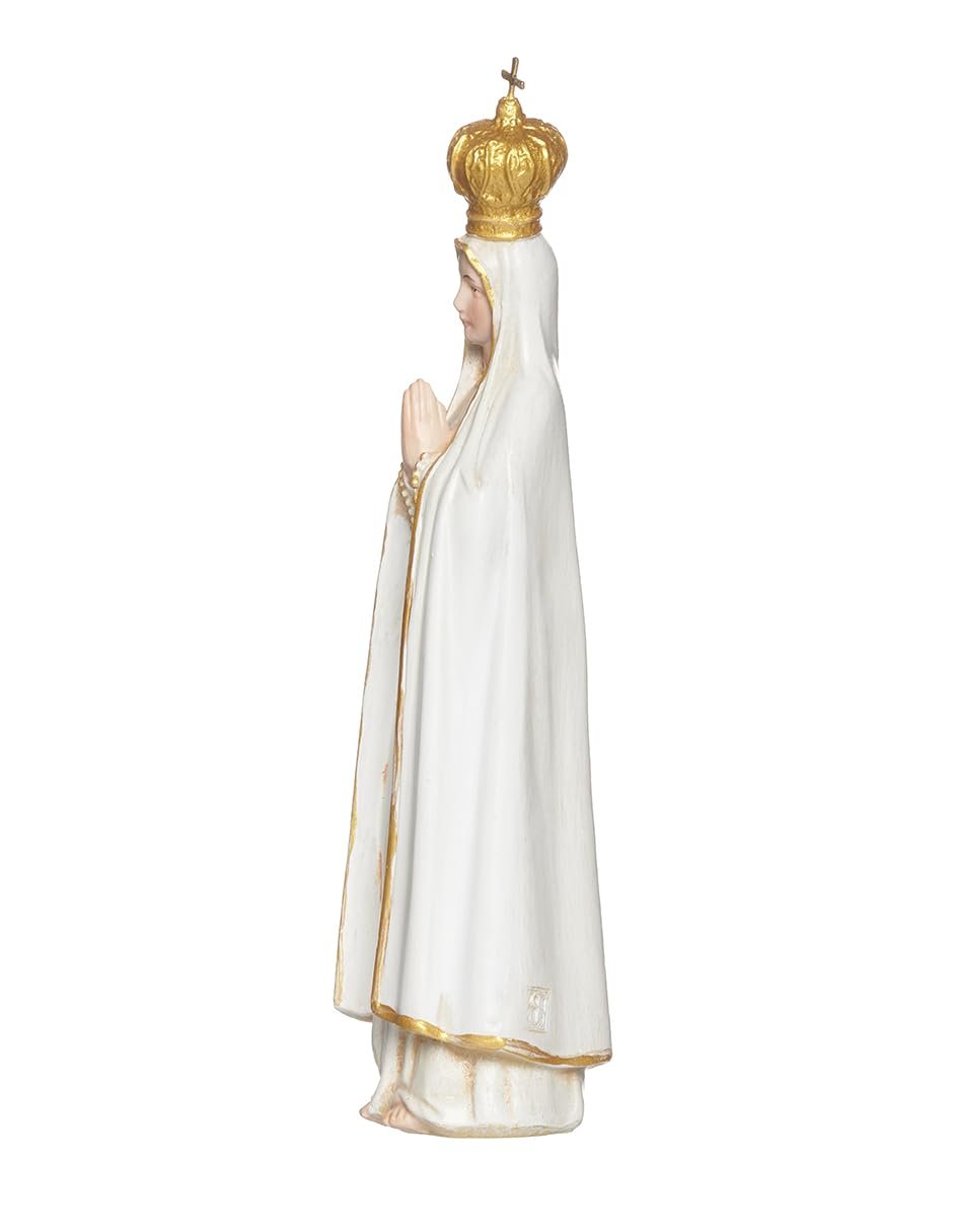 Roman Joseph's Studio Inc.. Our Lady of Fatima Figure, for 6" Scale Renaissance Collection, 7" H, Resin and Stone, Religious Gift, Decoration, Collection, Durable, Long Lasting