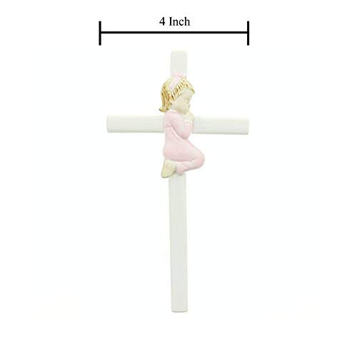 Roman Giftware Inc., Children's Gifts, New Baby, 7.5" H Valencia Praying Girl,Religious, Inspirational, Durable (7x1x2)