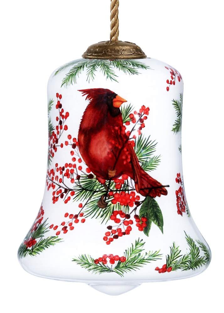Inner Beauty Ornament Winter Berries Cardinal # 1911058