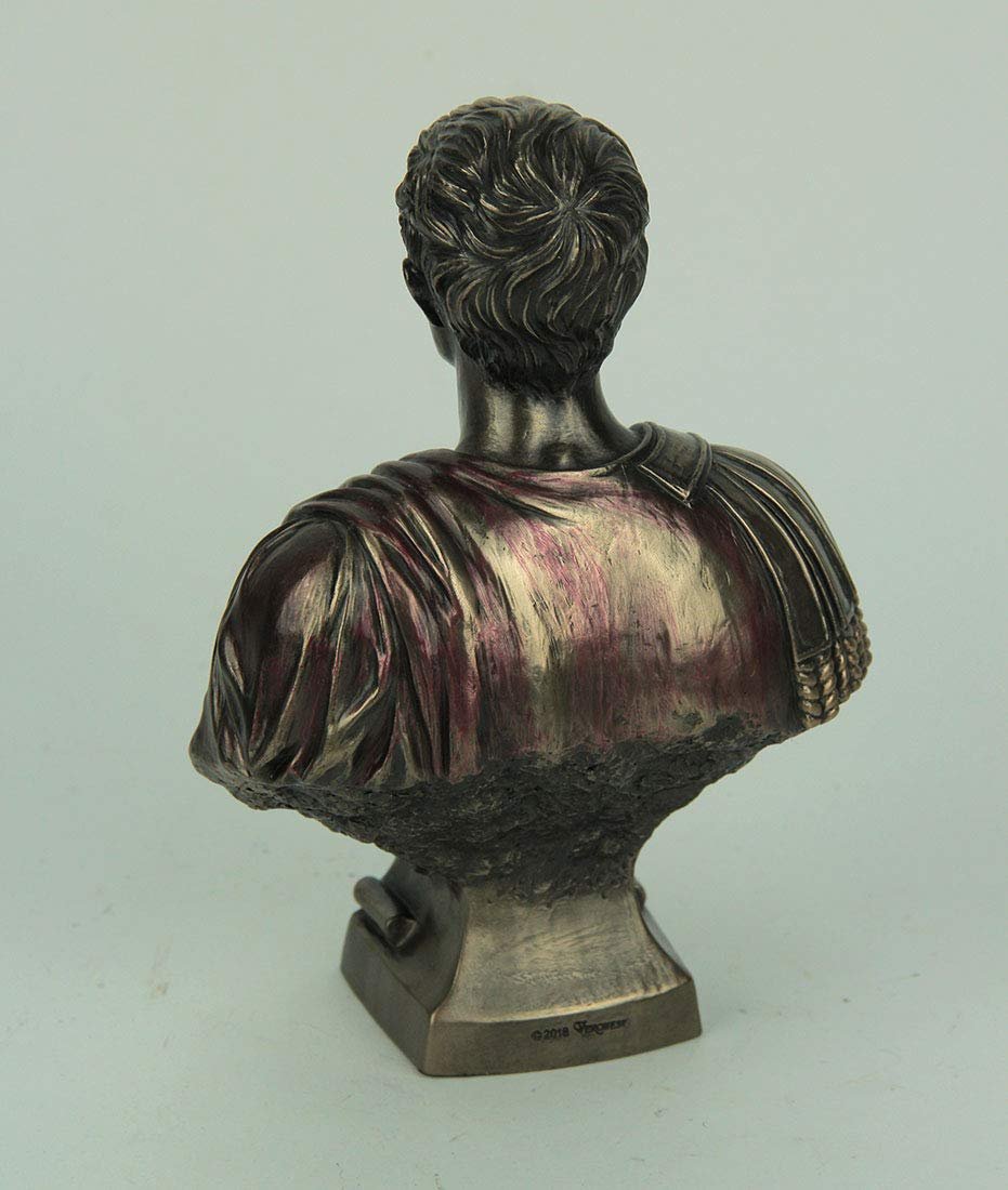 Veronese Resin Statues Julius Caesar Bust Figurine