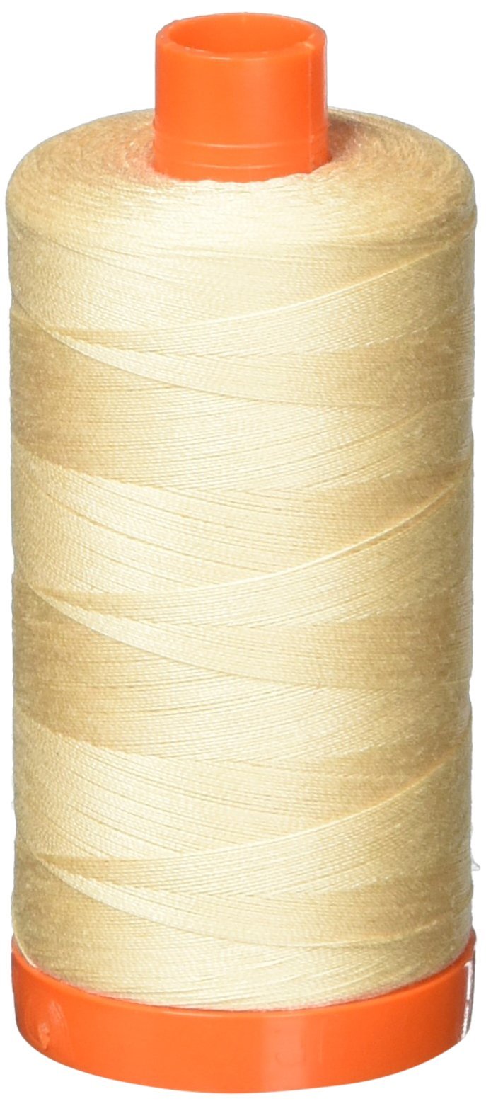 Aurifil A1050-2315 Mako Cotton Thread Solid 50WT 1422Yds Pale Flesh