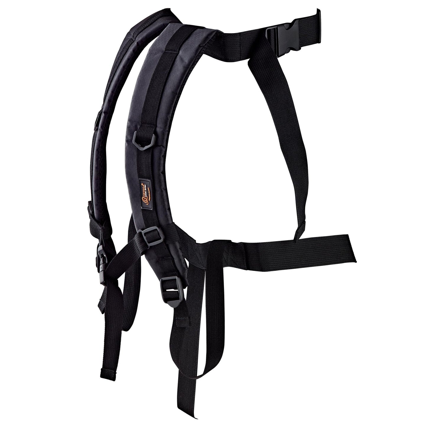 Ortega Guitars Hardshell Case Backpack Straps-Carry Your Hardcase Like a Gig Bag-Black, one Size (OBPS)